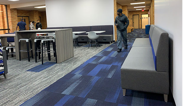 Life Science Building new lounge